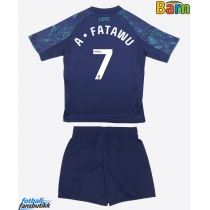 Leicester City Issahaku Fatawu #7 Bortedraktsett Barn 2025-26 Kortermet (+ Korte bukser)